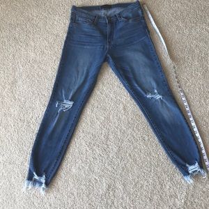 FLYING MONKEY SKINNY Jeans - Ripped Medium Wash